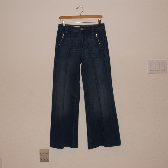 Anthropologie Denim - Anthro PILCRO Wide-Leg Denim Palazzo Jeans sz 27